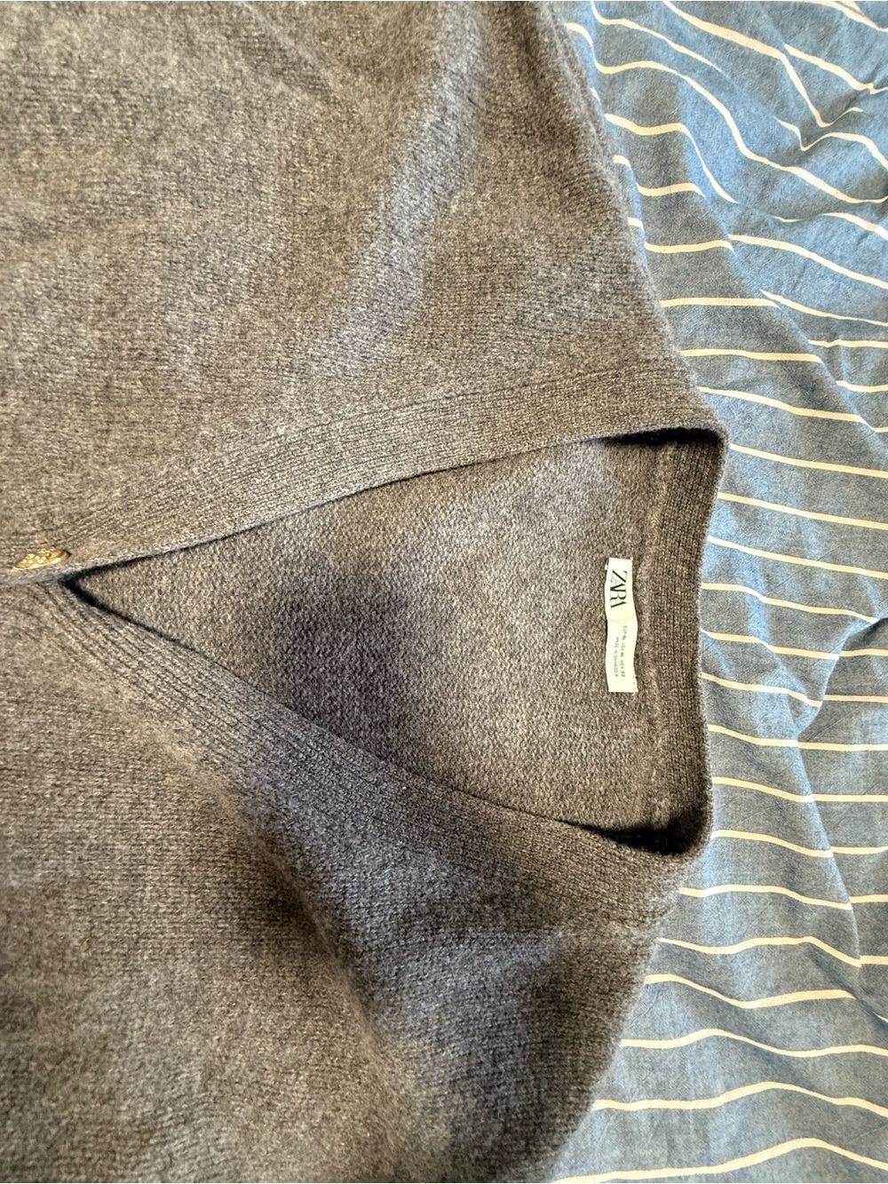 ZARA Women’s Gray Sweater